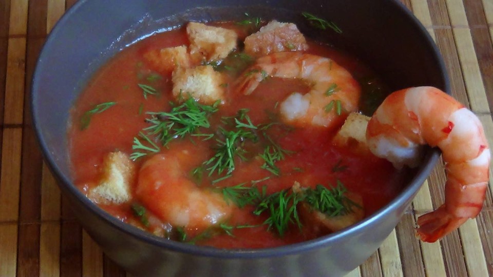 Томатный суп рецепт приготовления